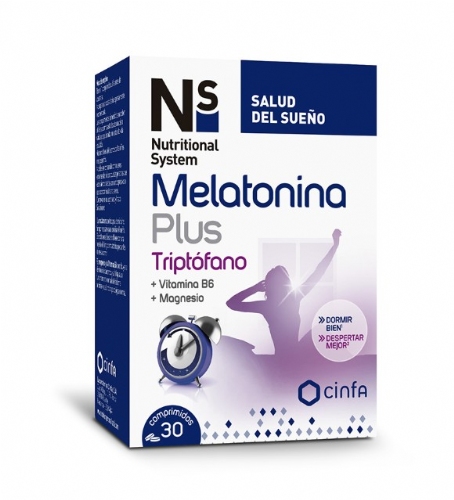 Ns Melatonina Plus triptófano 30 comprimidos