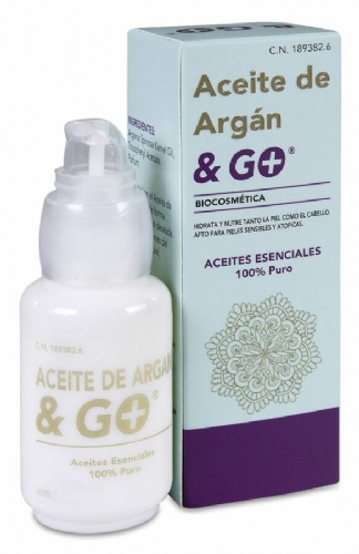 Aceite de argan & go  1 envase 30 ml