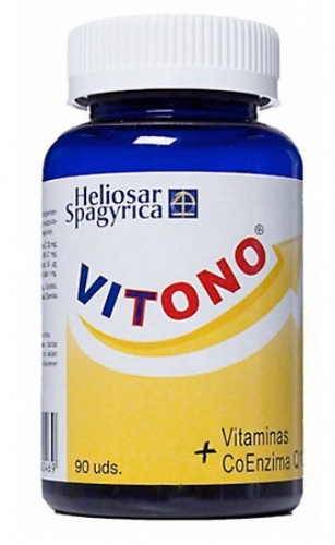 Vitono + Vitaminas + Q10 90 cápsulas – Heliosar