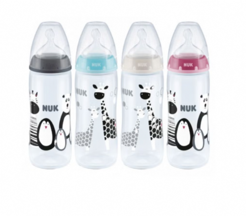 NUK Biberón fc + pp silicona Safari 6-18M (1 unidad - 360 ml)