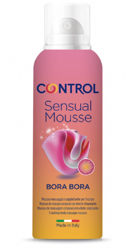 Control Sensual Mousse bora bora lubricante