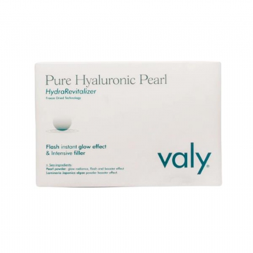 Valy pure hyaluronic pearl hydrarevitalizer serum facial (10 perlas + 10 activadores)