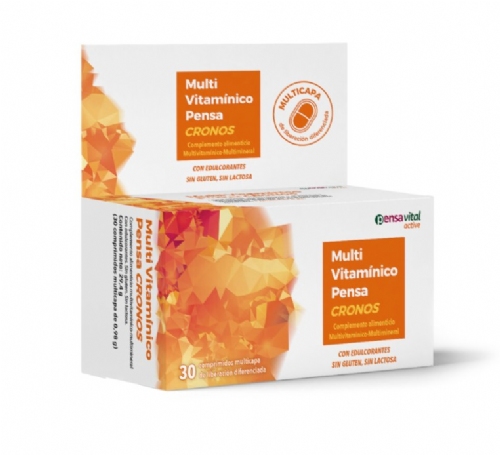 Multivitamínico Pensa cronos (30 comprimidos multicapa)