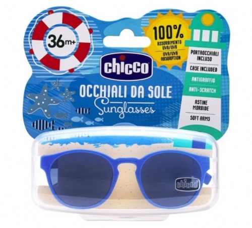 Chicco Gafas de sol infantil 36m+ verde y azul