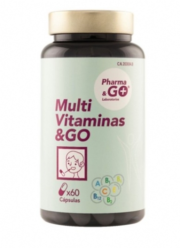 Multivitaminas & go (60 cápsulas)