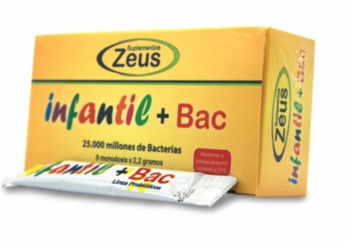 Zeus Infantil +Bac 8 monodosis 2.2g