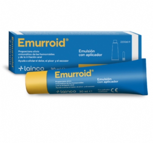Emurroid emulsion rectal 1 tubo 30 ml