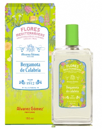 Alvarez Gómez Bergamota de Calabria 150ml - Flores mediterráneas