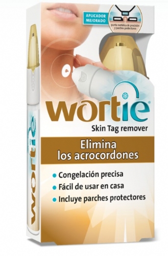 Wortie acrocordones 18 usos