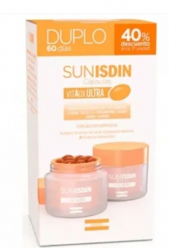 SunIsdin Pack DUPLO Cápsulas Solares 2ud x 30