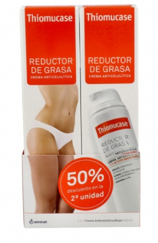 Lote Duplo Thiomucase crema anticelulítica 200ml + 200ml