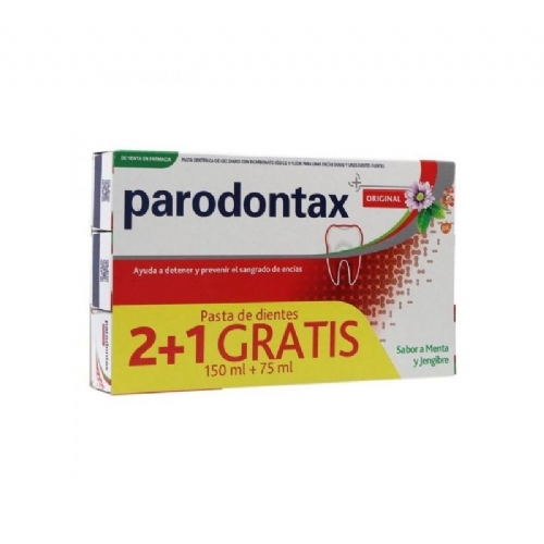 Parodontax Original Sabor menta y jengibre (3 ud x 75 ml)
