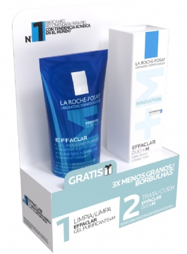 La Roche-Posay Lote Effaclar Duo 15ml + Effaclar Gel Purificante 50ml