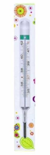 Febredol Termémetro clínico sin mercurio - con galinstano (vidrio)