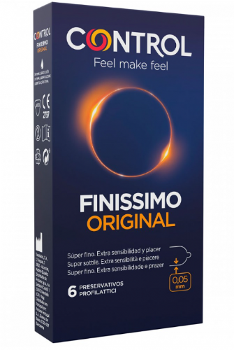 Control Finissimo Original preservativos (6 unidades)
