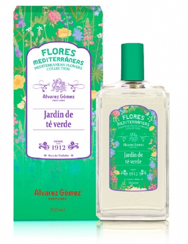 Alvarez Gómez Jardín de té verde 150ml - Flores mediterráneas