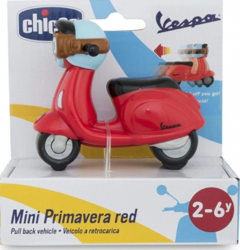 Chicco Mini turbo touch Vespa rojo