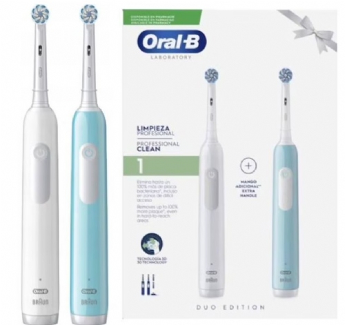 Oral B Duo Pack Cepillo eléctrico dientes PRO 100