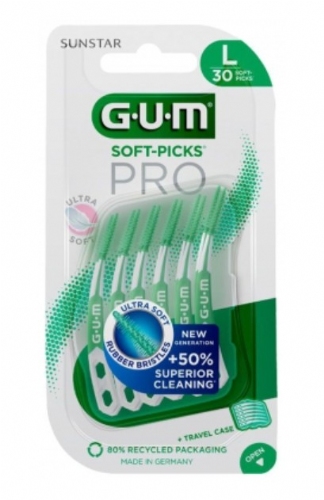 GUM Soft-picks pro 30 unidades - L