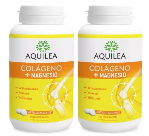 Pack Duplo Aquilea Coláageno y magensio 2ud