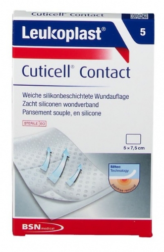 Leukoplast Cuticell Contact 5 x 7.5 cm 5 ud