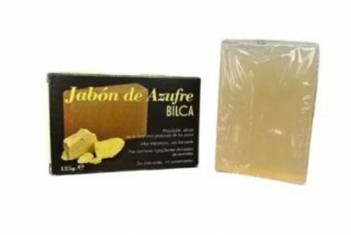 Bilca jabon de azufre (1 envase 125 g)