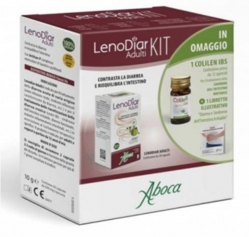 KIT Lenodiar adult + Colilen ibs (20 cápsulas + 12 cápsulas)