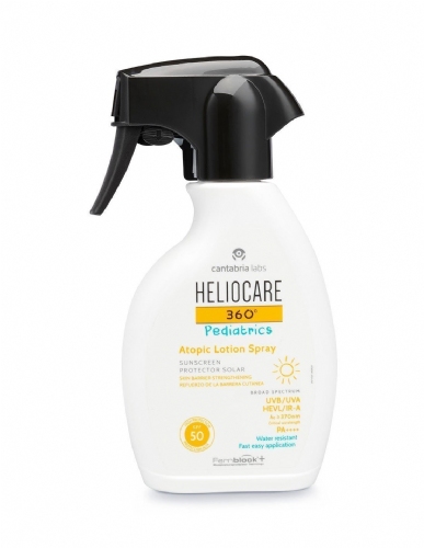Heliocare 360º Pediatrics Atopic Lotion Protector solar  SPF50+  spray 250 ml
