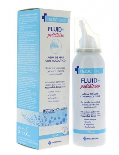 Naso Faes Fluid+ Pediátrico Limpieza nasal (100 ml)