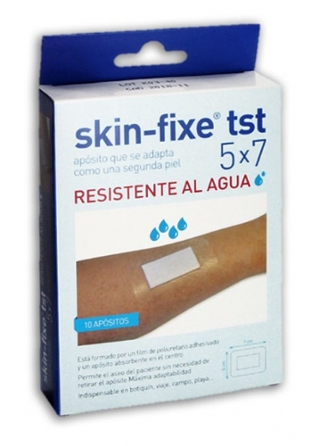Skin Fixe tst Apósito de poliuretano 10 ud (5 x 7 cm)
