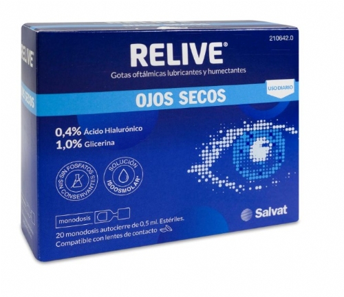 Relive ojos secos (20 monodosis x 0,5 ml)