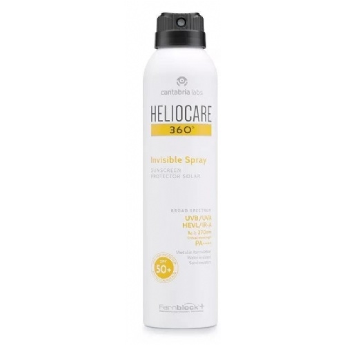 Heliocare 360º spf 50+ invisible spray protector solar 1 envase 200 ml - protector solar