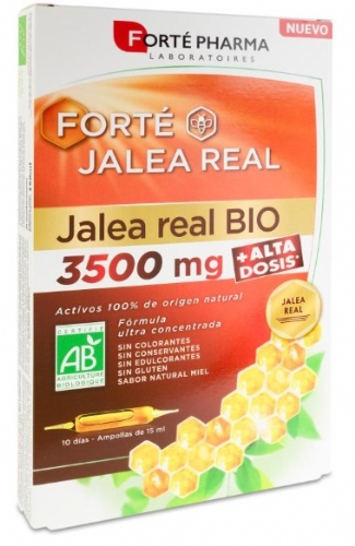 Forté jalea real BIO 3500 mg (10 ampollas x 15 ml)