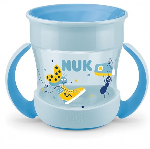 NUK Magic cup mini azul (+6 meses 1ud 160 ml)