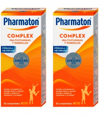 Pharmaton Complex (2 envases x 60 comprimidos Pack promocional)