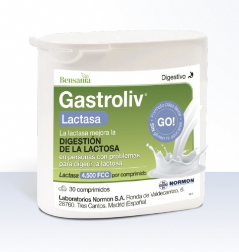 Gastroliv Lactasa (30 comprimidos)