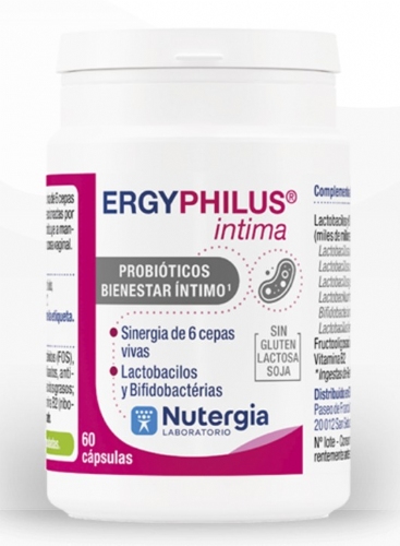 Ergyphilus íntima Nutergia 60 cápsulas