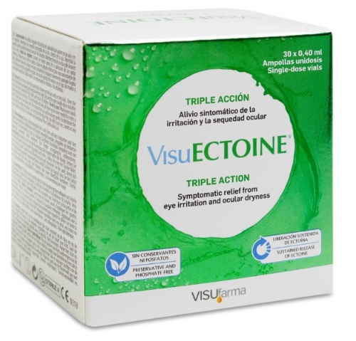VisuEctoine 30 ampollas unidosis x 0,4 ml