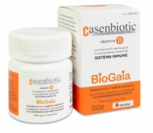 Casenbiotic vitamina D (30 comprimidos masticables)