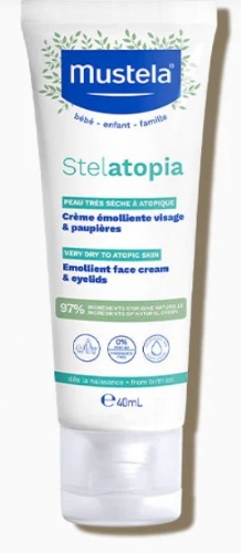 Mustela Stelatopia Crema facial piel atópica 40 ml 