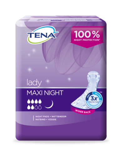 Tena Lady Maxi Night (12 ud)