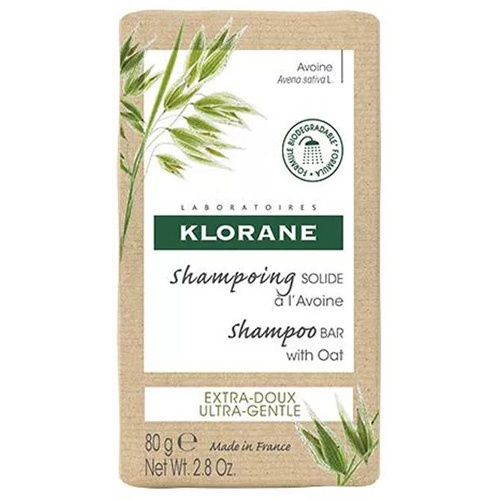 Klorane champu solido a la avena (1 pastilla 80 g)