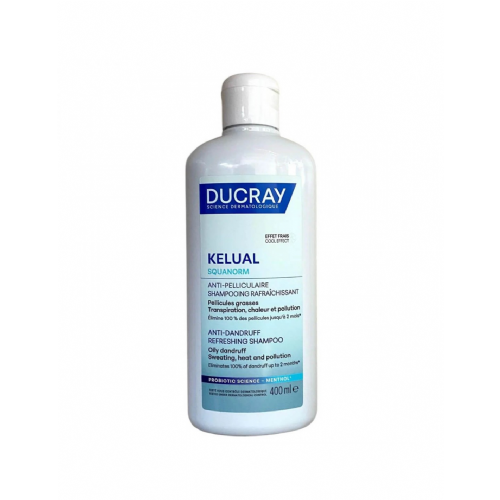 Ducray Kelual Squanorm Anticaspa Champú Refrescante 400 ml