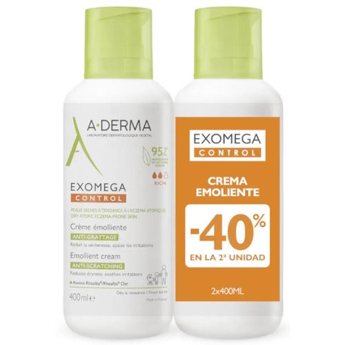 Lote aderma exomega crema 400ml