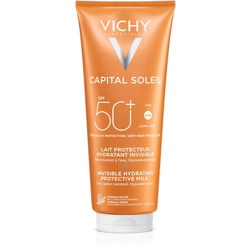 IDÉAL SOLEIL Leche hidratante SPF 50+