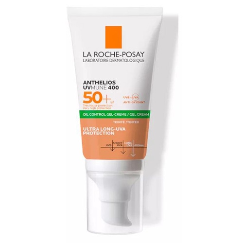La Roche-Posay Anthelios XL SPF 50+ Gel-Crema Toque Seco con Color (50 ml)