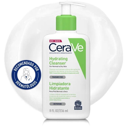 cerave limpiadora hidratante 236ml