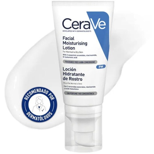 cerave locion hidratante facial 52ml