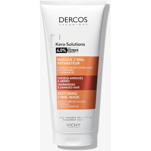 Dercos mascarilla kera-solutions (1 envase 200 ml)