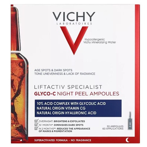 Vichy Liftactiv ampollas Glyco C Antimanchas 30 Ampollas